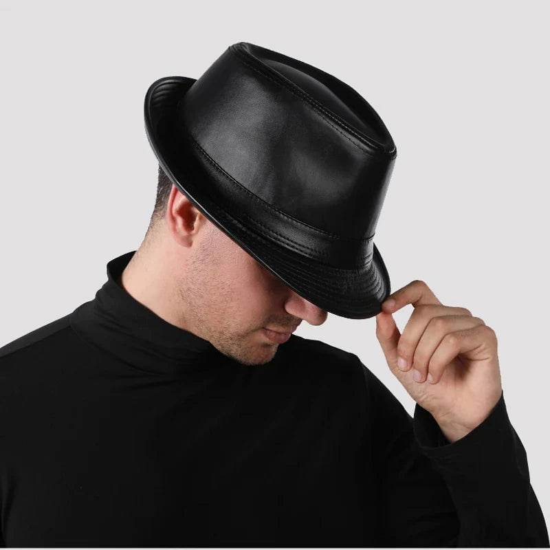 Wide-Brim Fedora Hat