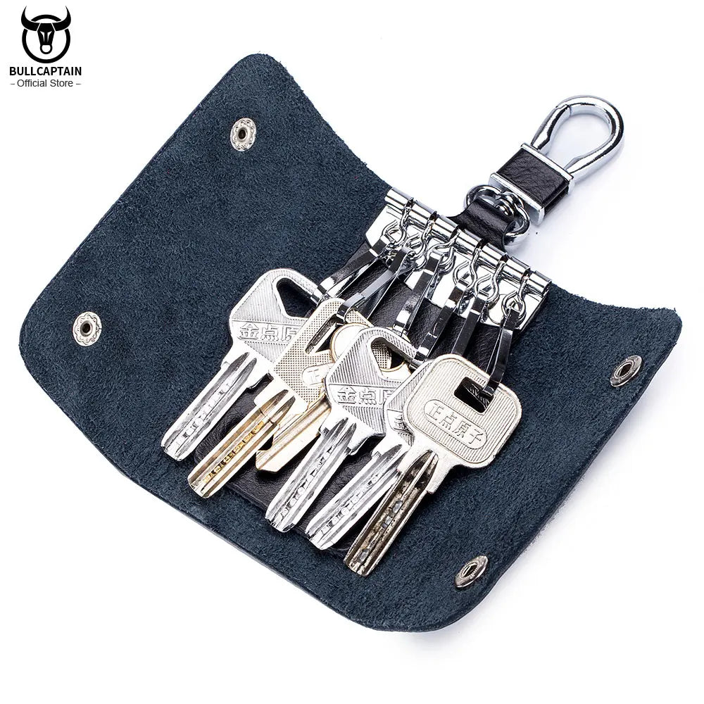 Split-Leather Key Case