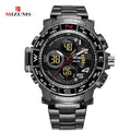 Men's Analog-Digital Sport Watch with Steel Bracelet