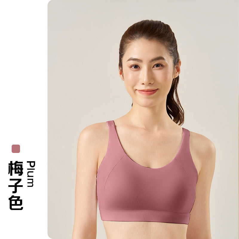 Women’s Padded Sports Bra with Cutout Back