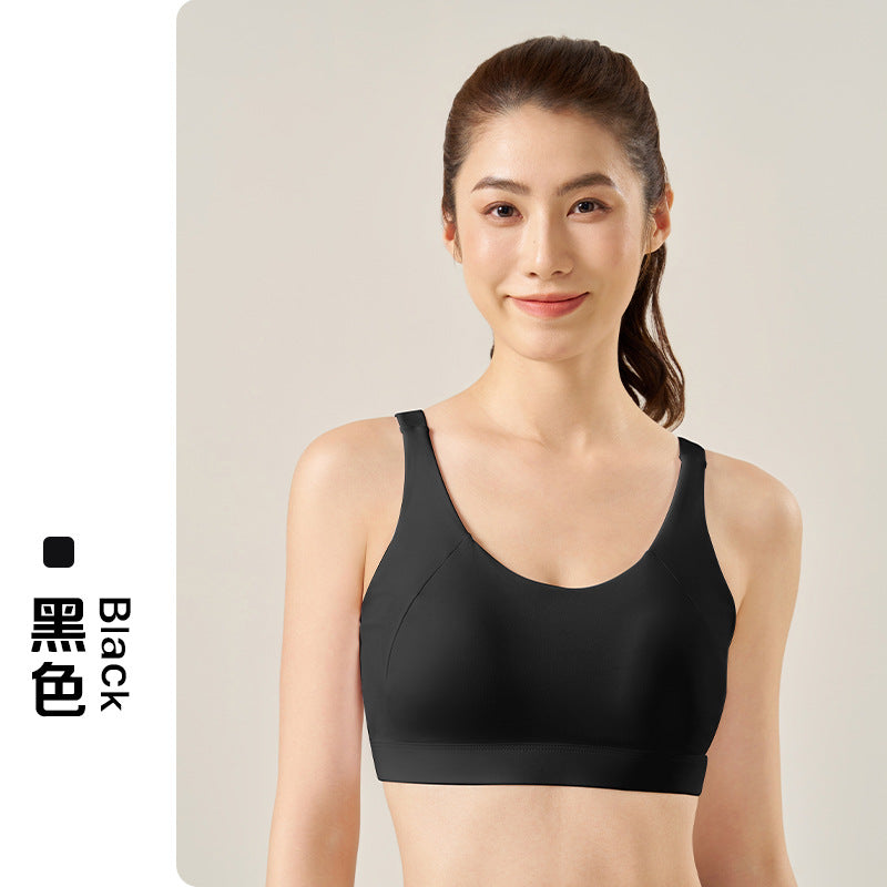 Women’s Padded Sports Bra with Cutout Back