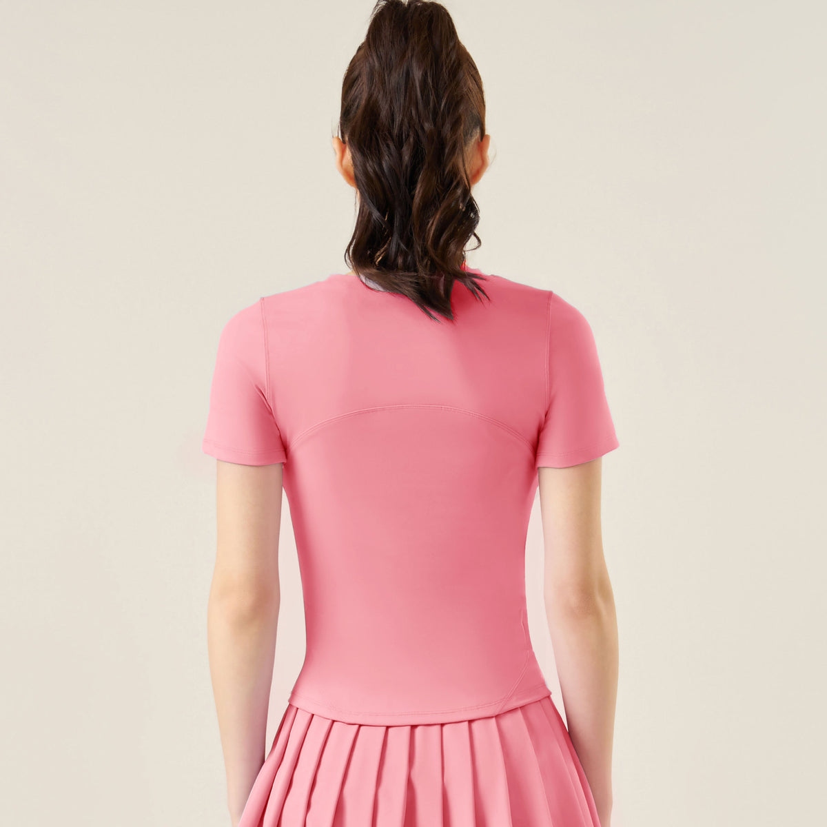 Women’s Short-Sleeve Stretch Yoga T-Shirt