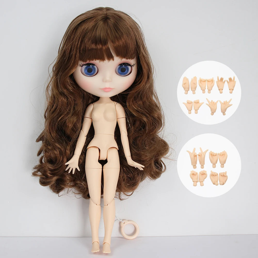 DBS 30 cm Jointed Fashion Doll – Undressed, Hand Set Options
