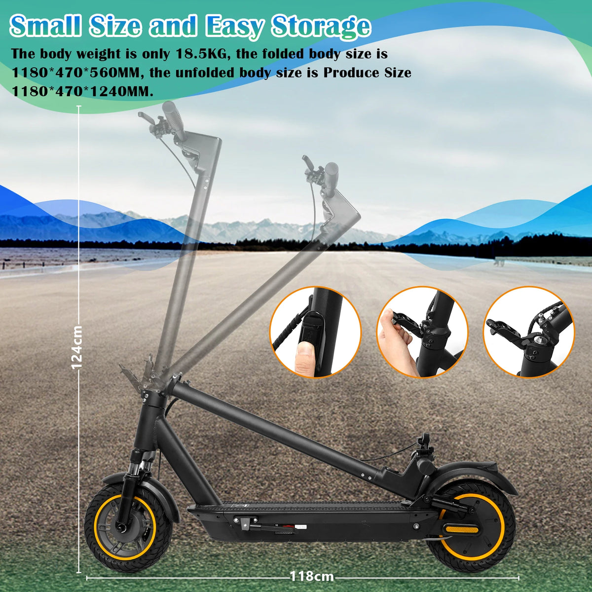 Foldable Electric Scooter – A1MAX & TX01 Model Options