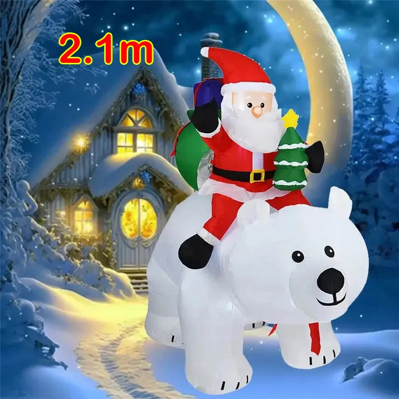 Light-Up Inflatable Christmas Decorations – Holiday Designs
