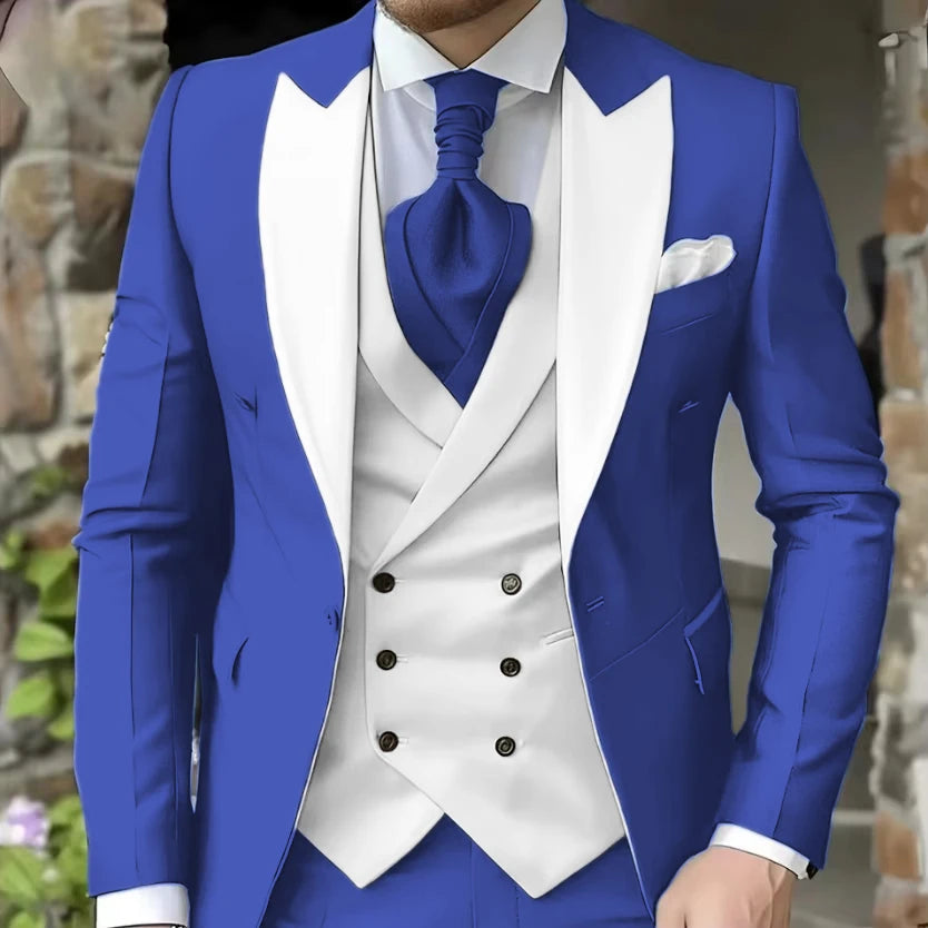 Men's Classic Formal Suit for Weddings & Special Occasions