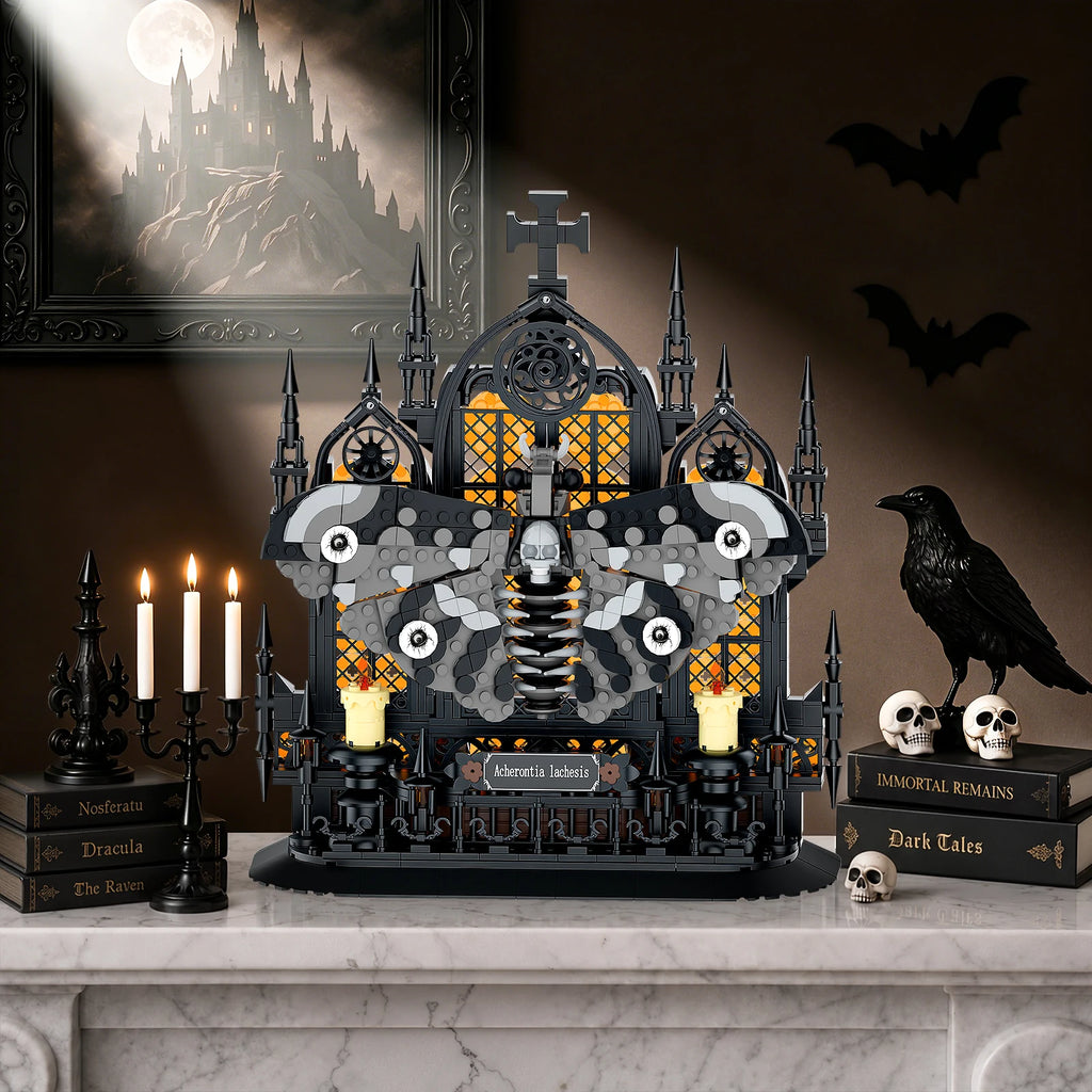 Gothic Death's-Head Moth Building Set – 755 Pieces