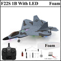 F22S Remote-Control Airplane – Gyro & LED Bundle Options