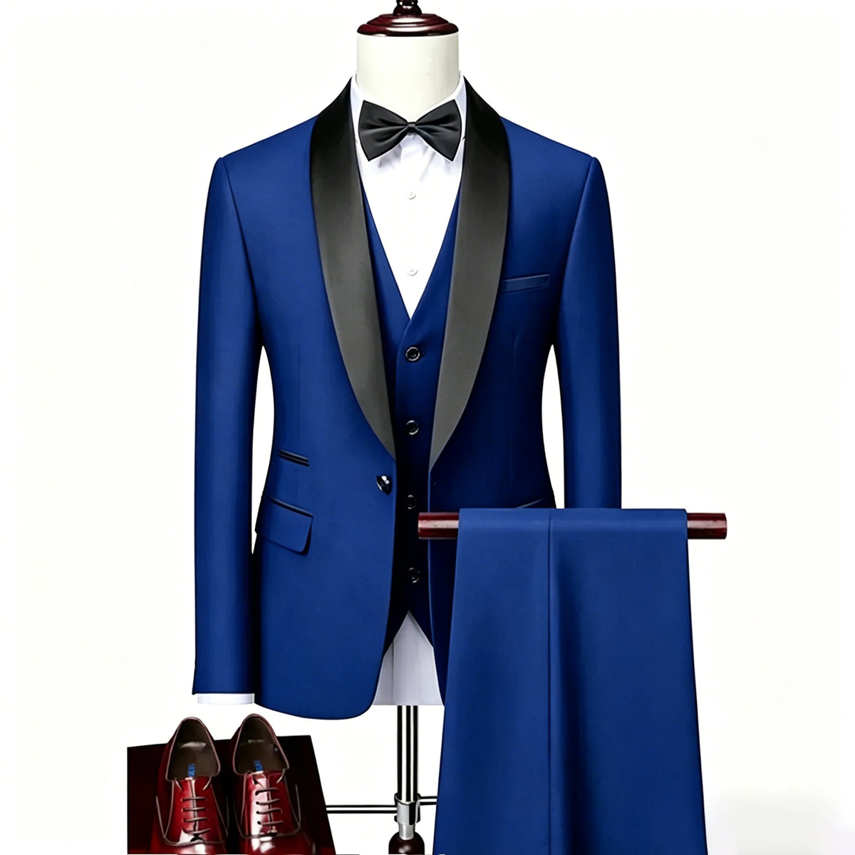 Men's Shawl-Lapel Tuxedo Suit for Weddings & Formal Events