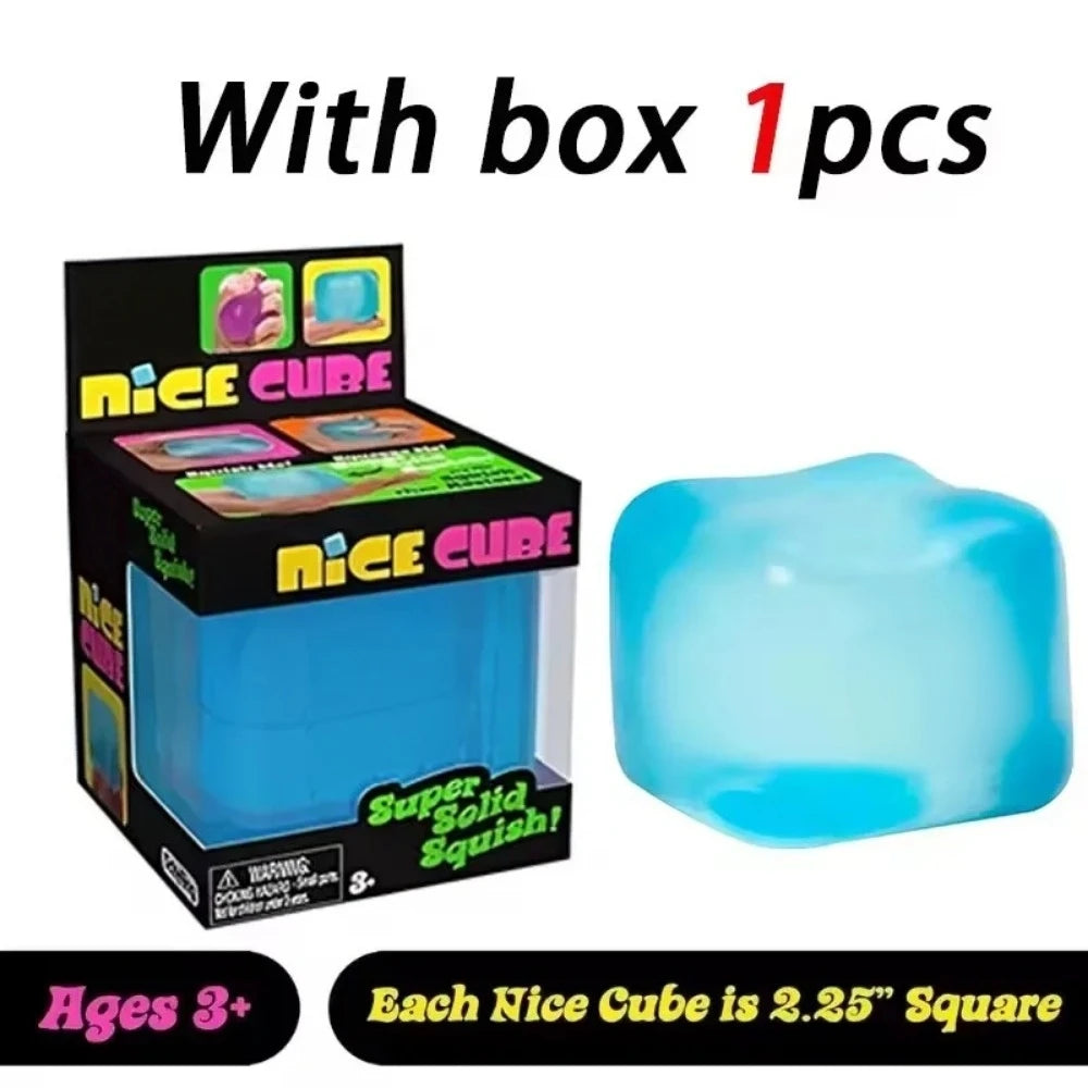 Ice Cube Slow-Rebound Squishy Fidget Toy