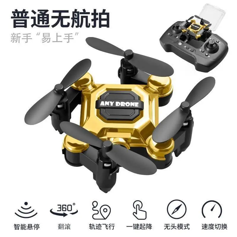 Mini Folding Remote-Control Drone – Camera & No-Camera Options