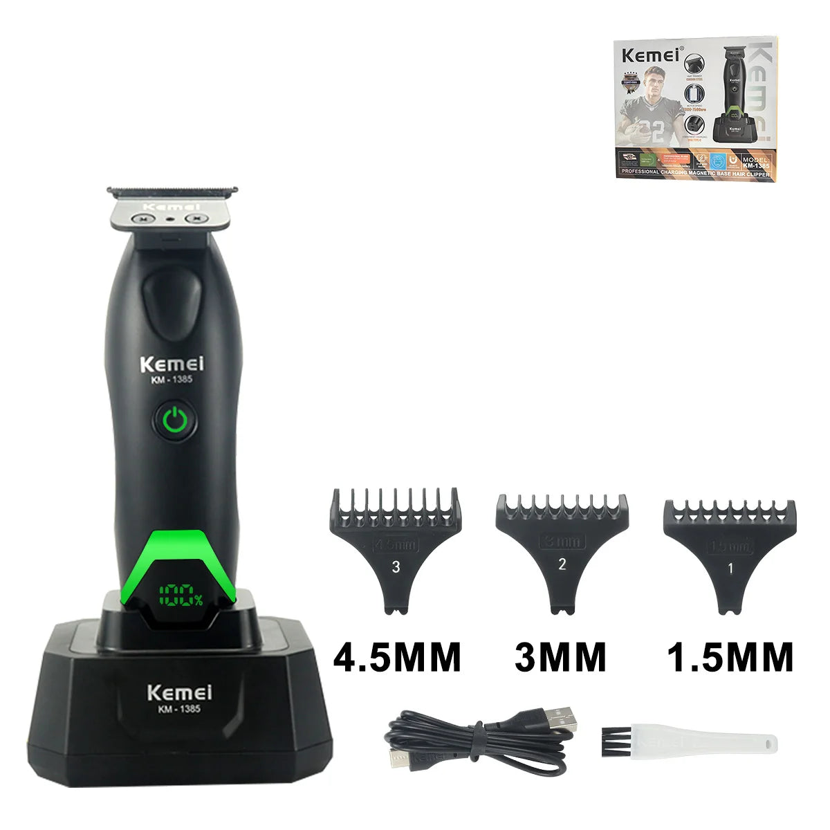 Rechargeable Hair Clippers, Trimmers and Grooming Kit Options