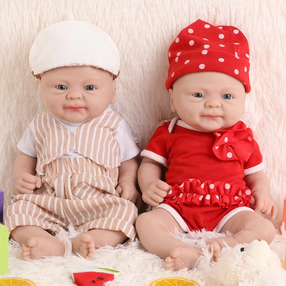 IVITA 14-Inch Silicone Reborn Baby Doll – Girl or Boy