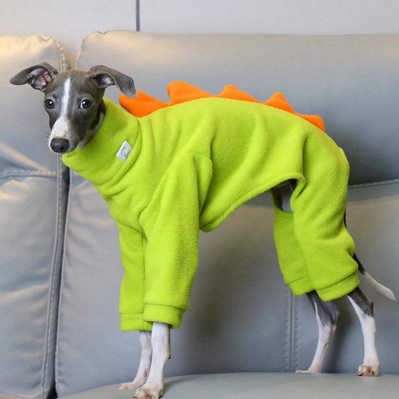 Dinosaur Turtleneck Dog Outfit – Four-Leg Design