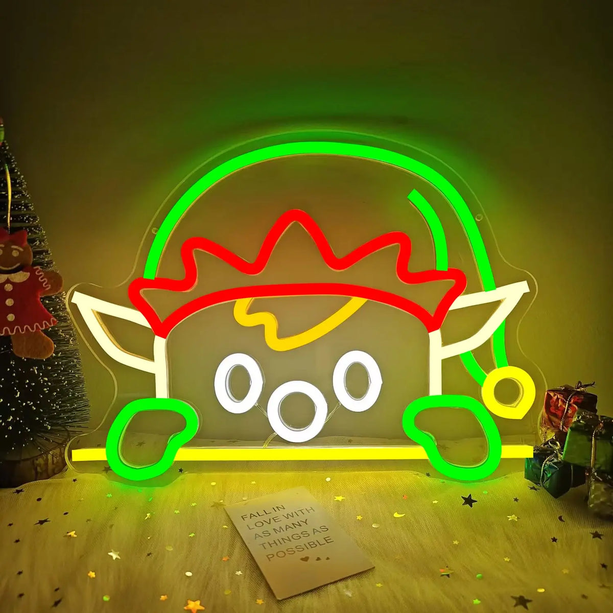 Christmas LED Neon-Style Signs – Holiday Design Options
