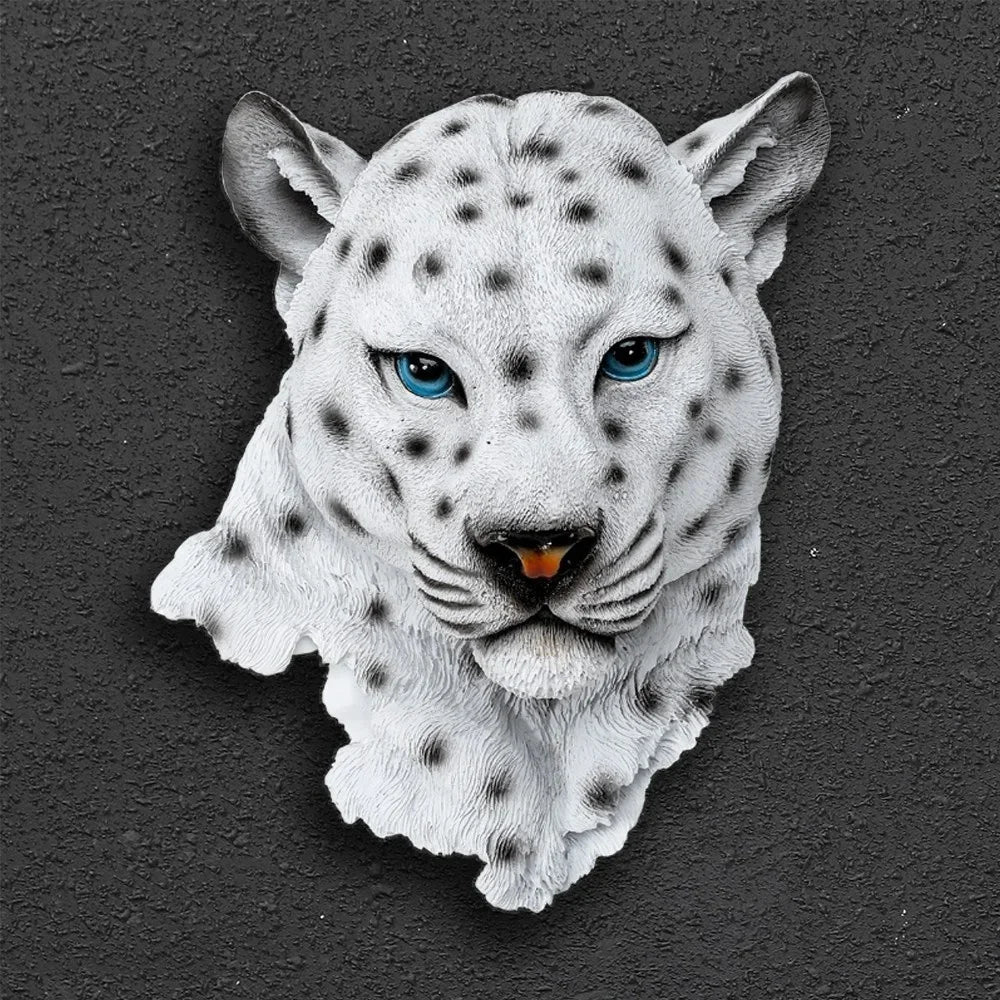 Resin Animal Head Wall Décor