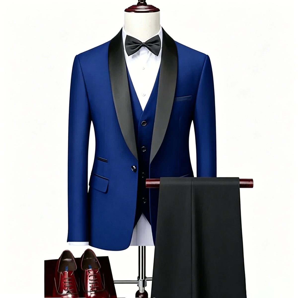 Men's Shawl-Lapel Tuxedo Suit for Weddings & Formal Events