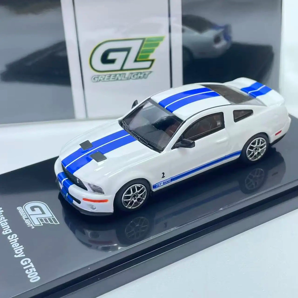 1:64 GT500-Style Die-Cast Car Model