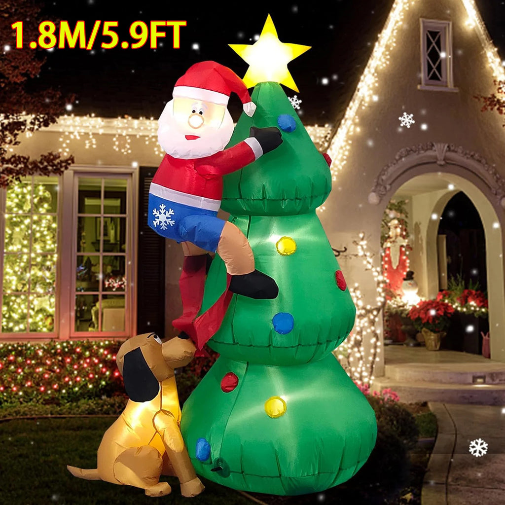 Light-Up Inflatable Christmas Decorations – Holiday Designs