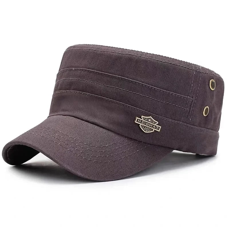 Unisex Adjustable Cotton Cadet Cap