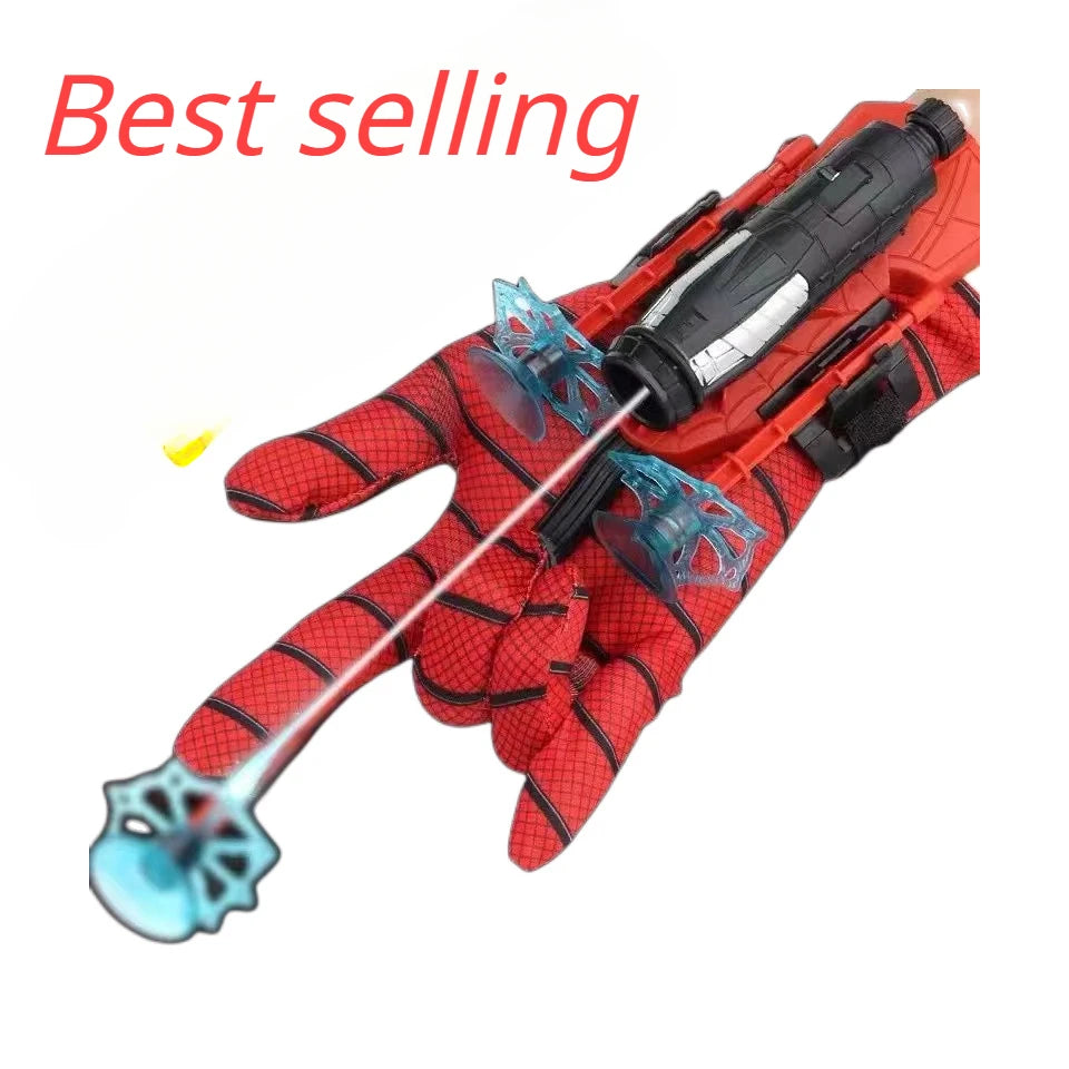 Spider Web Wrist Launcher Toy with Glove – Cosplay Set