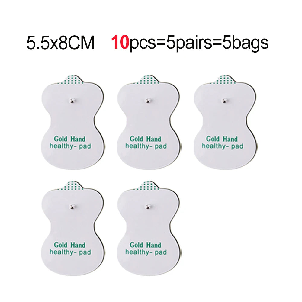 8-Mode Dual-Channel Electronic Muscle Stimulator & Pad Options