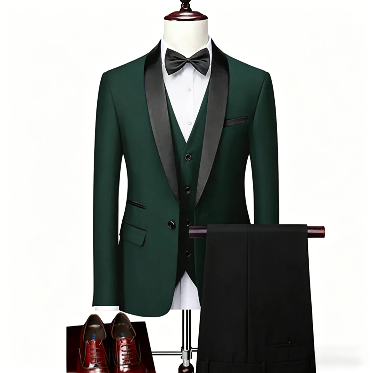 Men's Shawl-Lapel Tuxedo Suit for Weddings & Formal Events