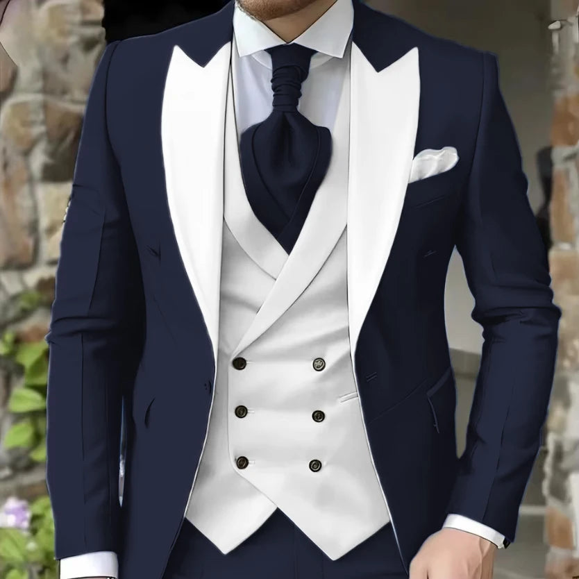 Men's Classic Formal Suit for Weddings & Special Occasions