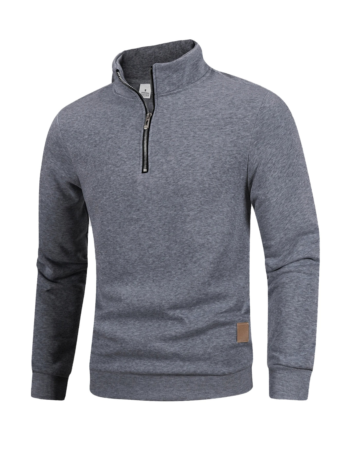 Men’s Quarter-Zip Mock-Neck Pullover
