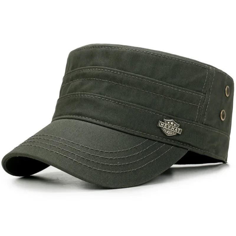Unisex Adjustable Cotton Cadet Cap