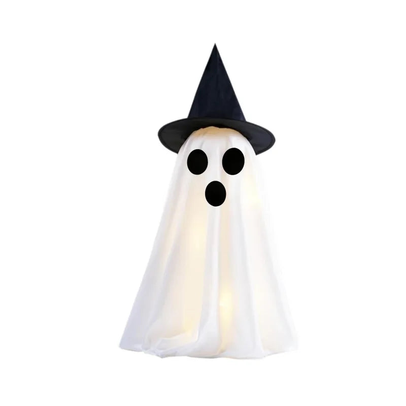 Light-Up Fabric Halloween Ghost – Tabletop Designs