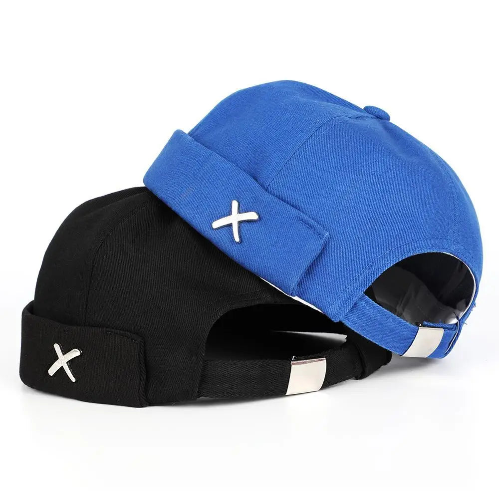 Unisex Adjustable Cotton Docker Cap
