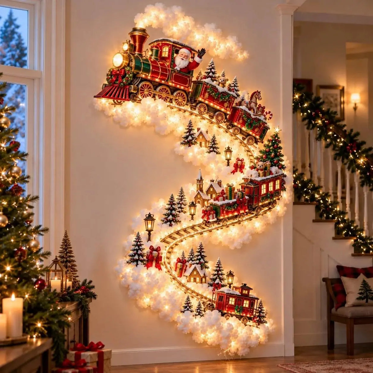 Christmas Magic Trail LED Wall Decoration