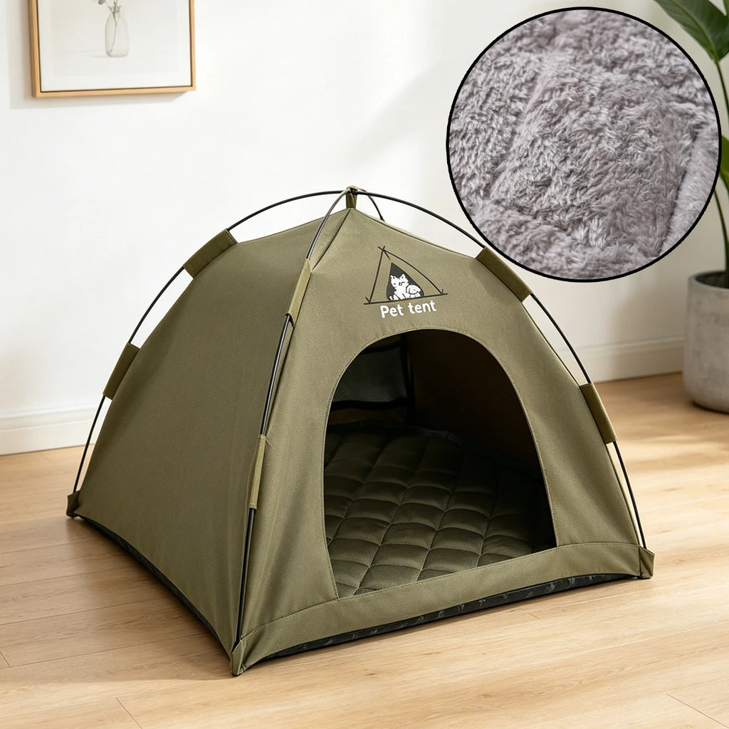 Dome-Style Pet Tent Bed – Three Sizes