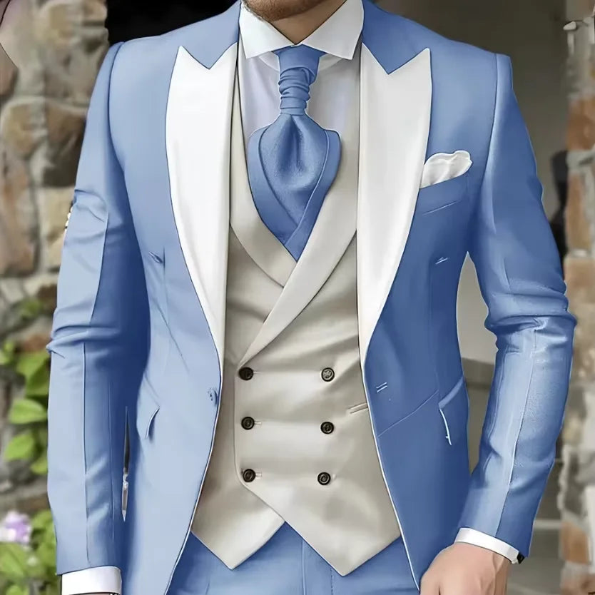 Men's Classic Formal Suit for Weddings & Special Occasions