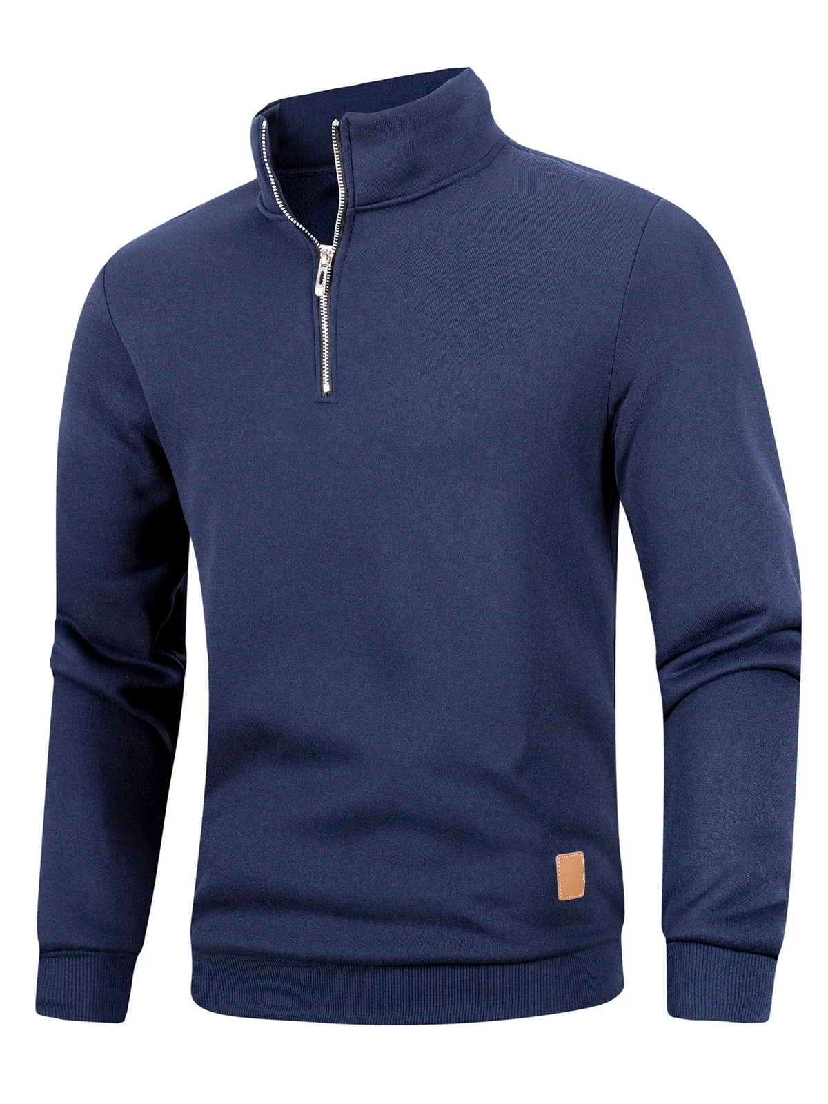 Men’s Quarter-Zip Mock-Neck Pullover