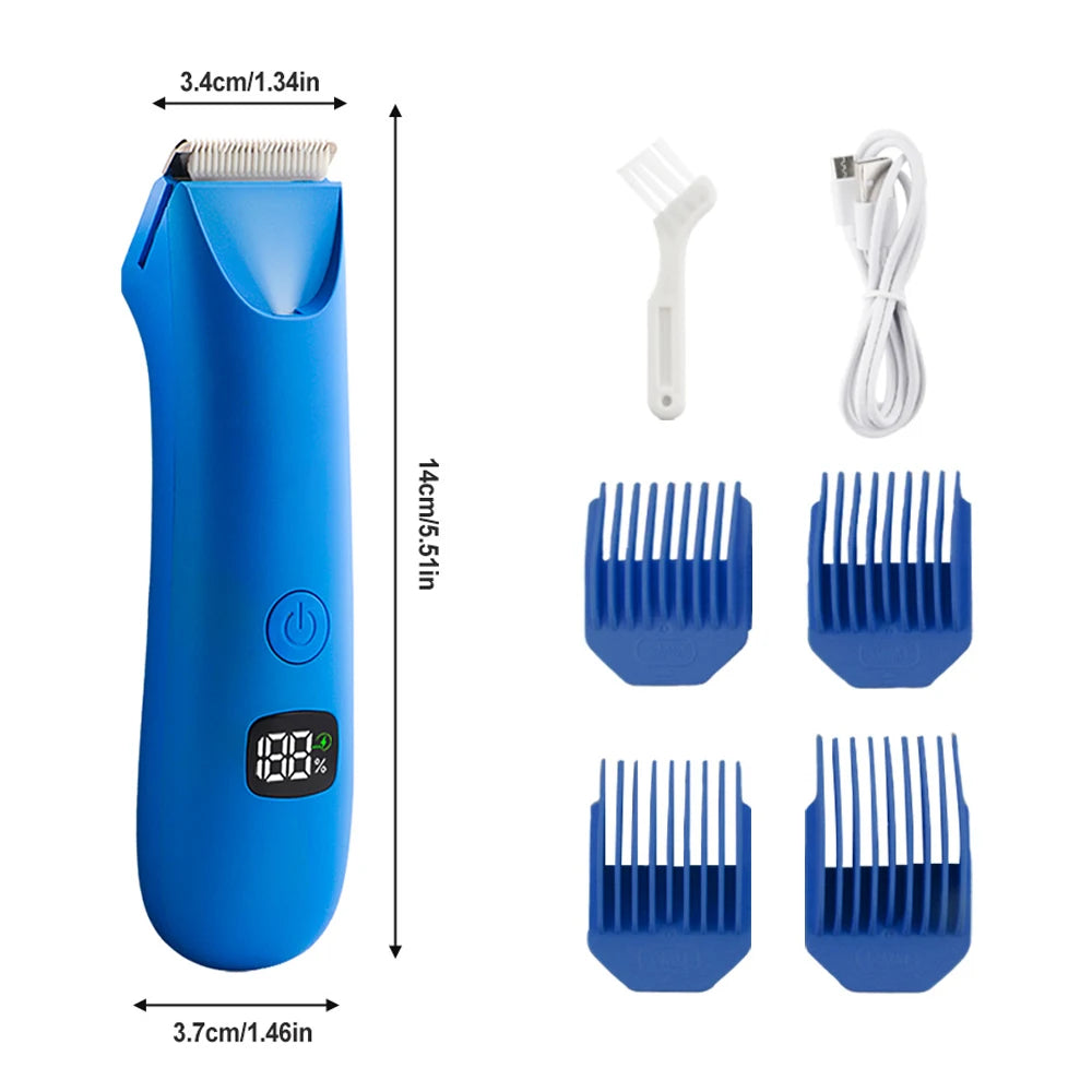Rechargeable Body Trimmer with Grooming Kit Options
