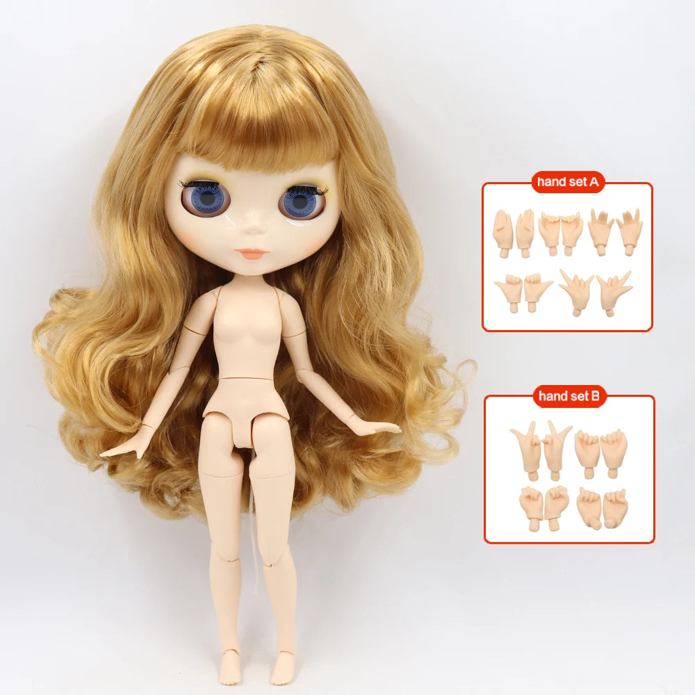 DBS 30 cm Jointed Fashion Doll – Undressed, Hand Set Options