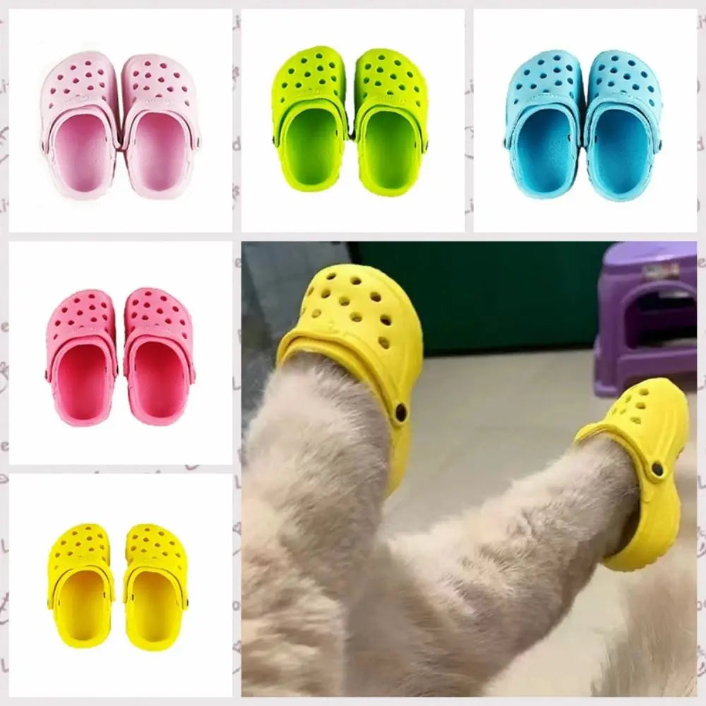 Clog-Style Pet Sandals – One Pair