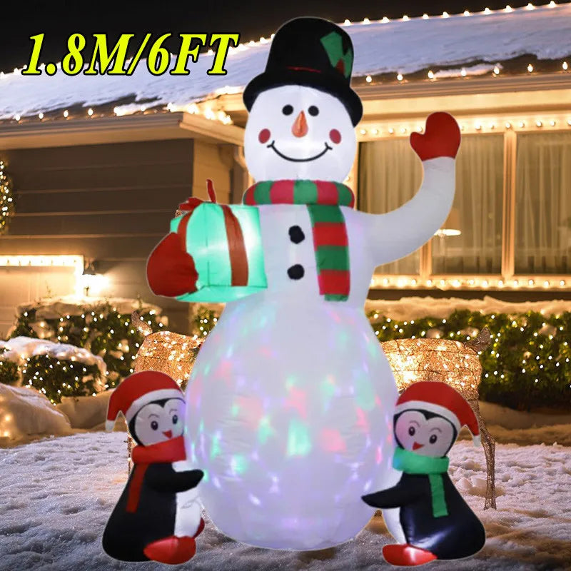 Light-Up Inflatable Christmas Decorations – Holiday Designs