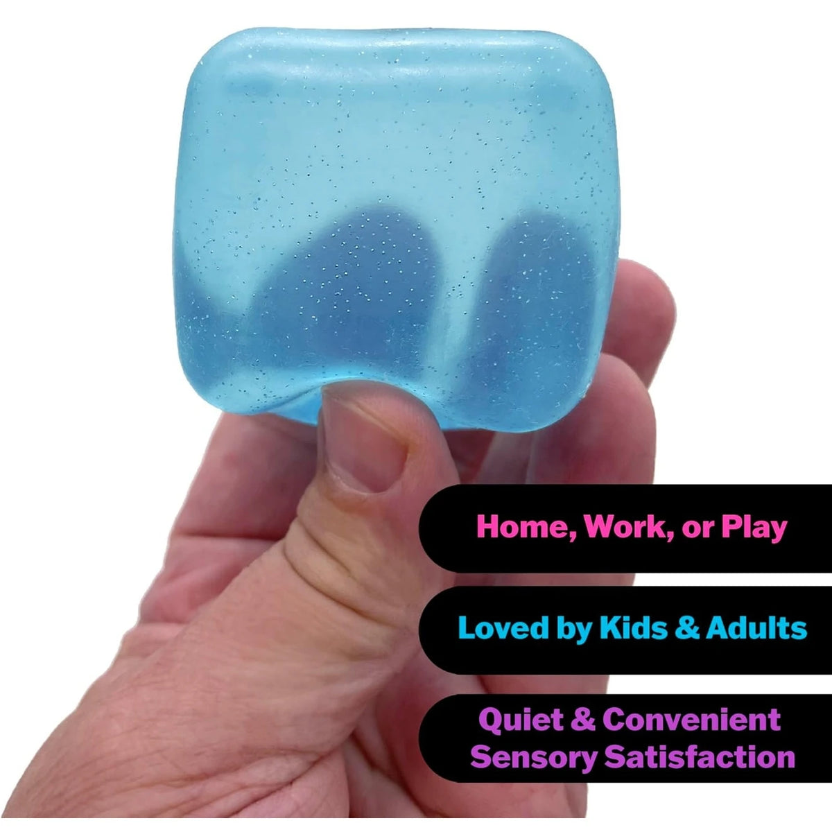 Ice Cube Slow-Rebound Squishy Fidget Toy
