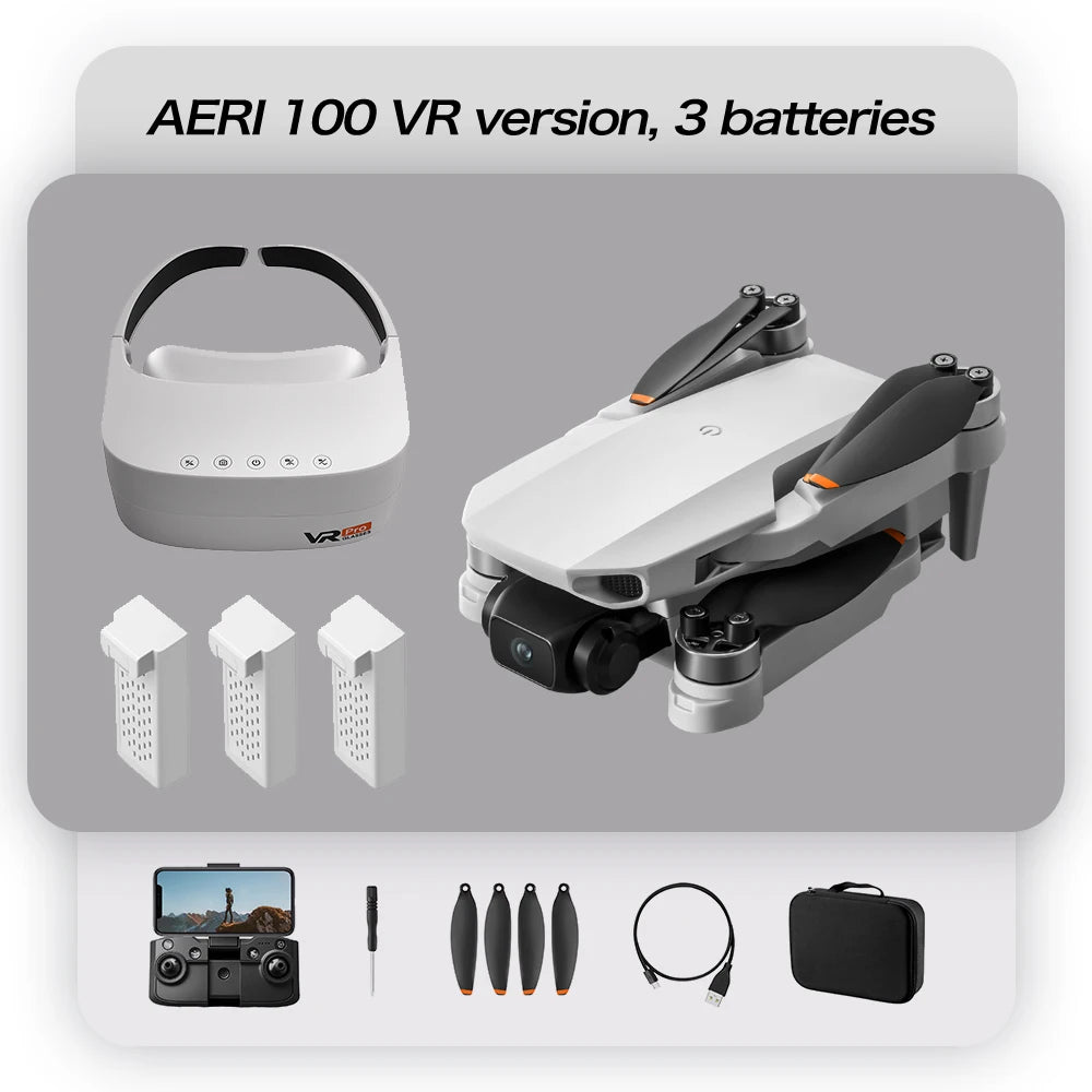 Aeri100 / Aeri100VR Dual-Camera Drone & Propeller Option