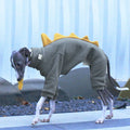 Dinosaur Turtleneck Dog Outfit – Four-Leg Design
