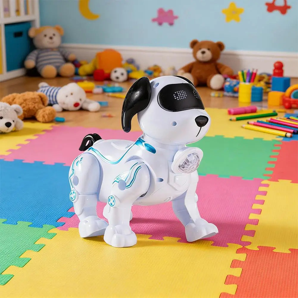 Walking Robot Dog with Music & Lights