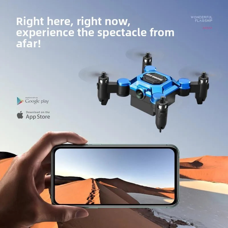 Mini Folding Remote-Control Drone – Camera & No-Camera Options