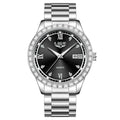 LIGE Women's Quartz Watch with Stainless Steel Band