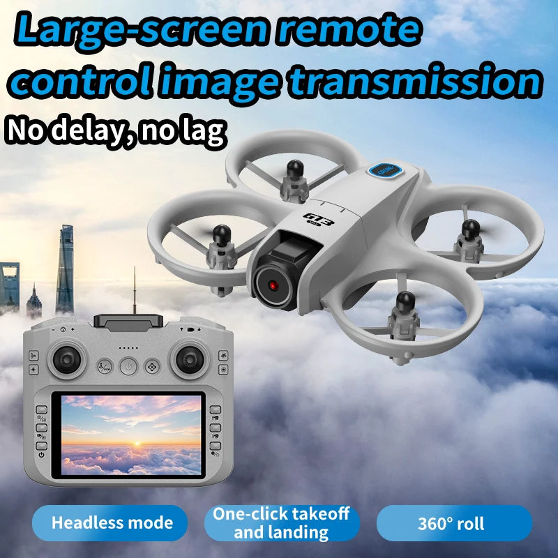GT3 Dual-Camera Drone with Screen Controller & Propeller Option