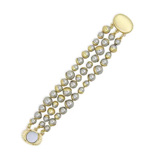 Vintage Pearl and Chain Choker Necklace or Bracelet