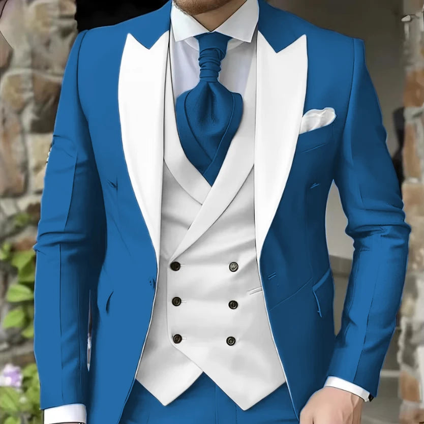 Men's Classic Formal Suit for Weddings & Special Occasions