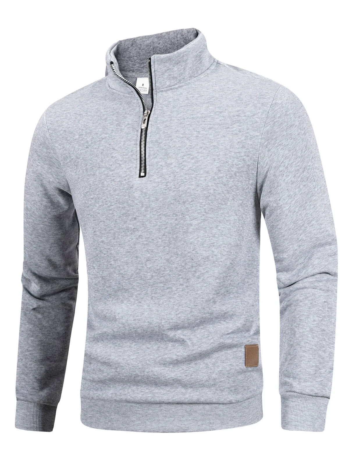 Men’s Quarter-Zip Mock-Neck Pullover